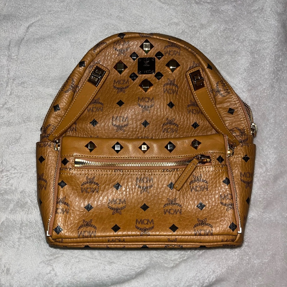 Studed Mcm Backpack - image 2